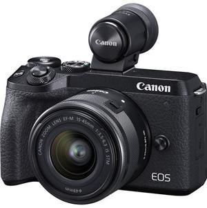 Canon EOS M6 Mark II Camera + EF-M 15-45mm f3.5-6.3 IS STM Lens - Office Connect 2018