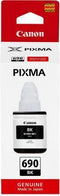 Canon GI690 Black Pixma MegaTank Ink Bottle - Office Connect 2018