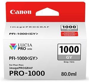 Canon PFI-1000GY Grey Ink Tank - Office Connect 2018