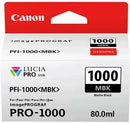 Canon PFI-1000MBK Matte Black Ink Tank - Office Connect 2018