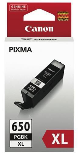 Canon PGI650XLPGBK Black High Yield Ink Cartridge - Office Connect 2018