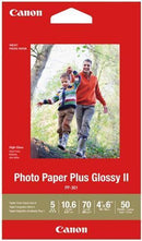 Canon PP-301 4x6 Glossy II 275gsm Photo Paper - 50 Sheets - Office Connect 2018