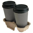 Cardboard Pulp 2 Cup Holder - Office Connect 2018