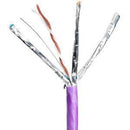 CAT6A U/FTP PURPLE- 500M REEL - Office Connect 2018