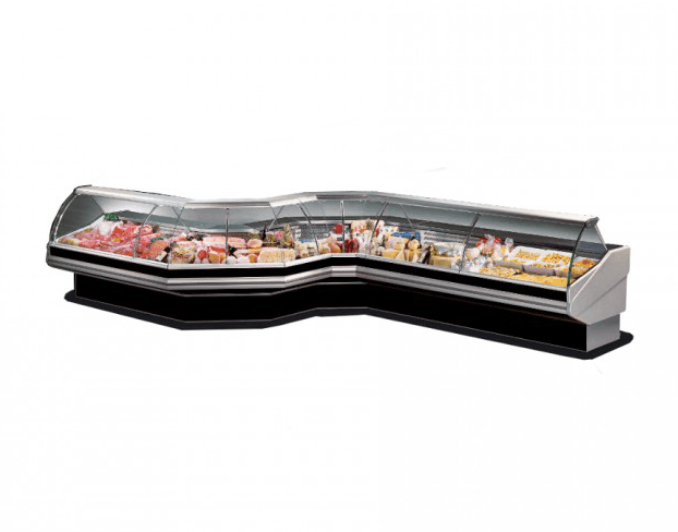 CN90E - CURVED FRONT GLASS DELI DISPLAY - Office Connect 2018