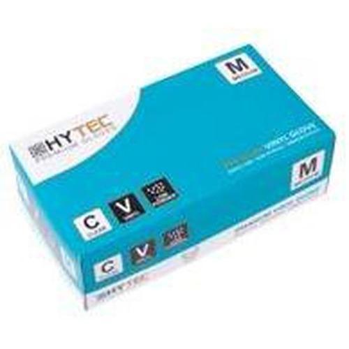Hytec Clear Vinyl Low Powder Disposable Gloves