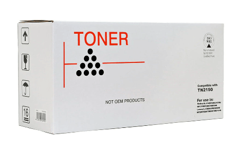 Icon Compatible Brother TN2150 Black Toner Cartridge - Office Connect