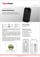 CYBERPOWER 8-PORT SURGE PROTECTOR - Office Connect 2018