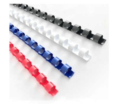 Icon Binding Coil Plastic 25mm Blue Pack 50 - Office Connect