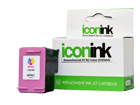 Icon Remanufactured HP 901 Colour XL Ink Cartridge (CC656A) - Office Connect