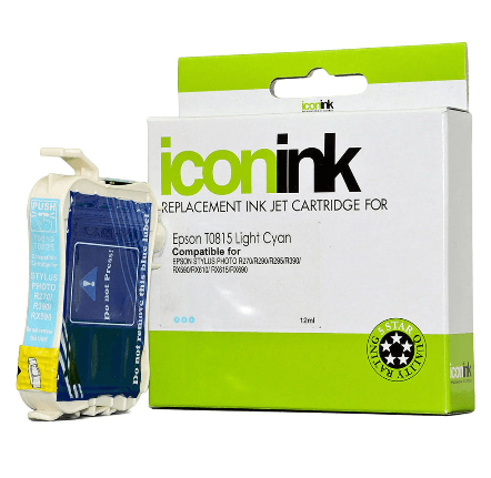 Icon Compatible Epson T0815 Light Cyan 81N Ink Cartridge - Office Connect