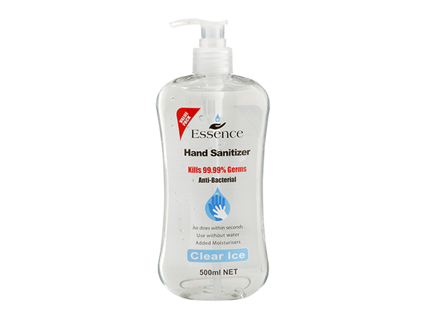 Essence Hand Sanitizer - Clear Ice 500mL - Office Connect 2018
