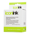 Icon Compatible Brother LC133 B/C/M/Y Value Pack - Office Connect