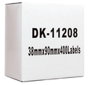 Icon Compatible Brother DK Label Standard Address 38 x 90mm 400 Labels - Office Connect