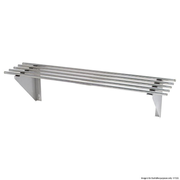 Stainless Steel Pipe Wallshelf WSP1 - Office Connect 2018