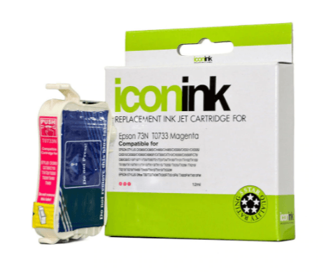 Icon Compatible Epson T0733 Magenta 73N Ink Cartridge - Office Connect