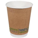 Green Choice Double Wall Cup PLA - 12oz