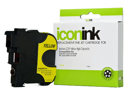 Icon Compatible Brother LC39 Yellow Ink Cartridge - Office Connect