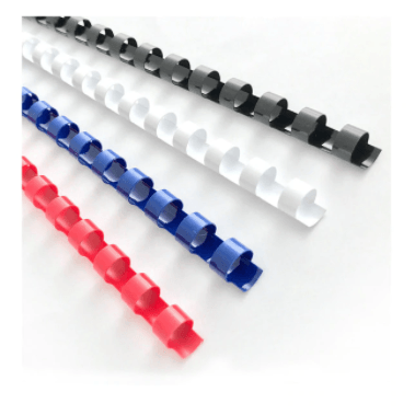 Icon Binding Coil Plastic 10mm Blue Pack 100 - Office Connect