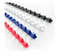 Icon Binding Coil Plastic 10mm Black Pack 100 - Office Connect