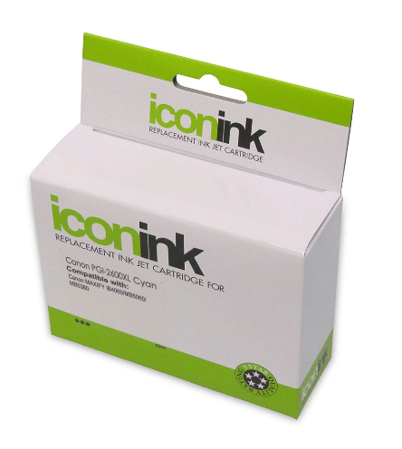 Icon Compatible Canon PGi-2600 XL Cyan Ink Cartridge - Office Connect