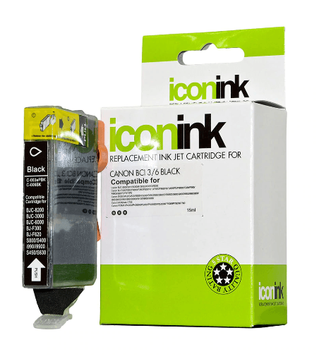 Icon Compatible Canon BCi-3 Black Ink Cartridge - Office Connect