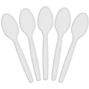 Costwise Plastic Dessert Spoon