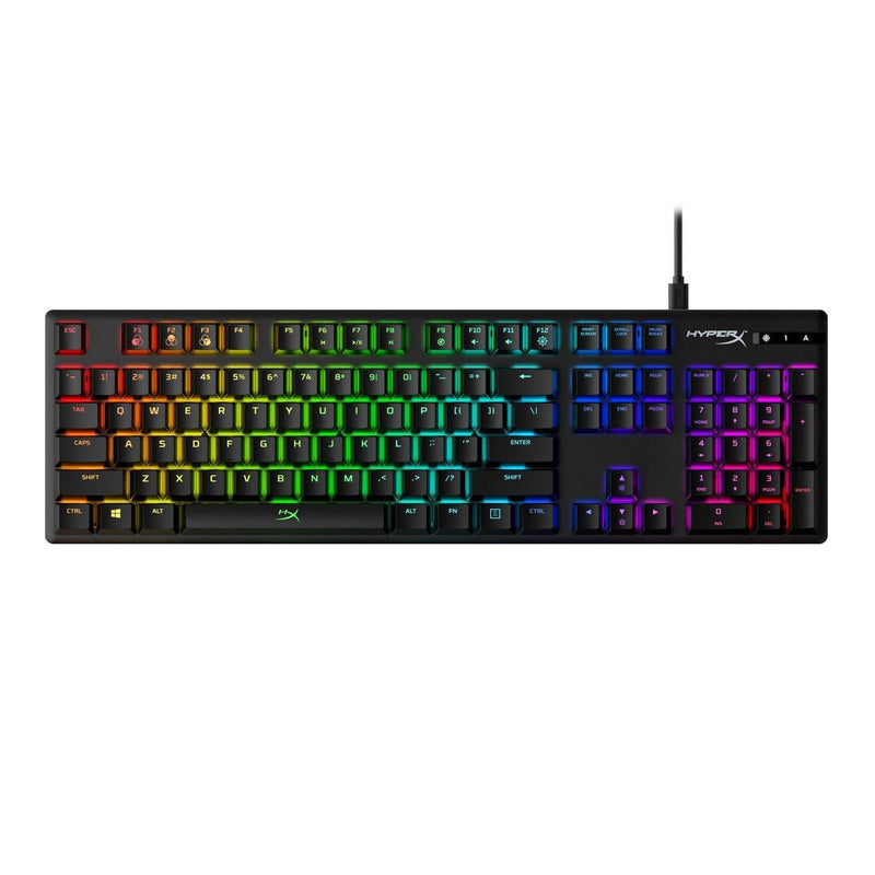 HYPERX ALLOY ORIGINS RGB MECHANICAL GAMING KEYBOARD BLUE SWITCH US LAYOUT - Office Connect 2018