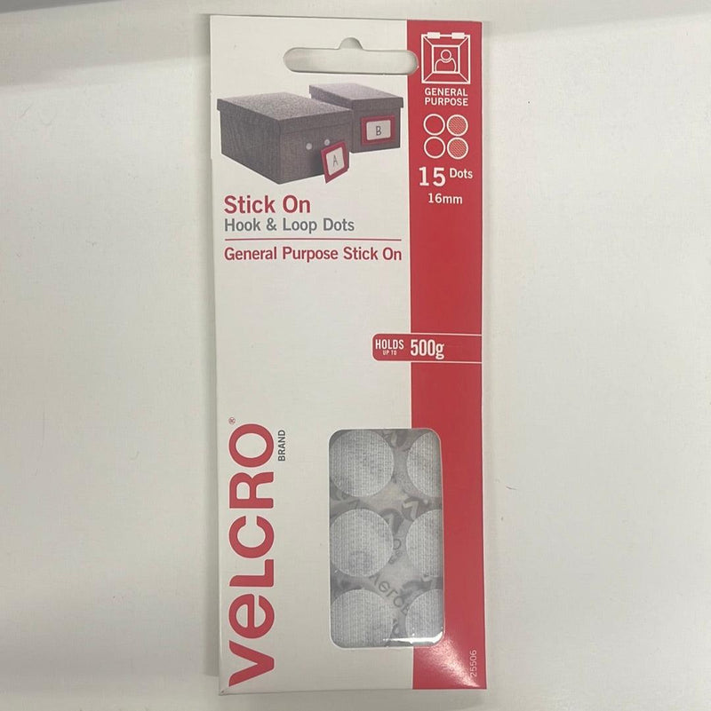 Velcro Stick on Hook and Loop Dots - Office Connect 2018