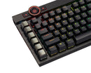 CORSAIR K100 RGB OPTICAL-MECHANICAL GAMING KEYBOARD BACKLIT RGB LED CORSAIR OPX RAPIDFIRE BLACK BLACK PBT KEYCAPS - Office Connect 2018