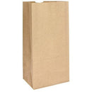 SOS Brown Block Bottom Paper Bags No 8 Heavy Duty - 155(W) x 315(H) x 102(G) mm