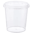 Locksafe Small Round Tamper Evident Containers