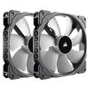 CORSAIR ML140, 140MM PREMIUM MAGNETIC LEVITATION FAN - DUAL PACK - Office Connect 2018