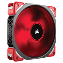 CORSAIR ML120 PRO LED, 120mm PREMIUM MAGNETIC LEVITATION FAN - LED RED - SINGLE PACK - Office Connect 2018