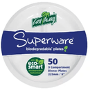 Superware 3-compartment Plates