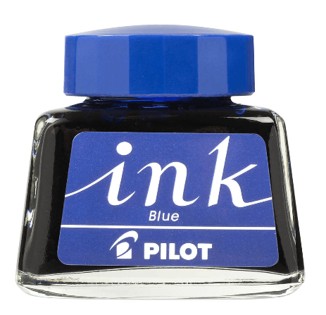 Pilot Fountain Pen Ink 30ml Blue (INK-30-L) - Office Connect