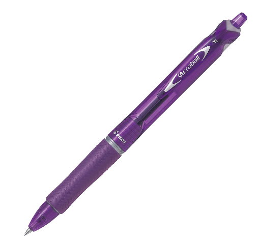 Pilot Acroball Ballpoint Fine Violet (BPAB-15F-V) Units per pack: 12 - Office Connect