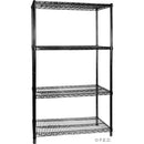 Four Tier Shelving – 457 mm deep x 1880 high - Office Connect 2018