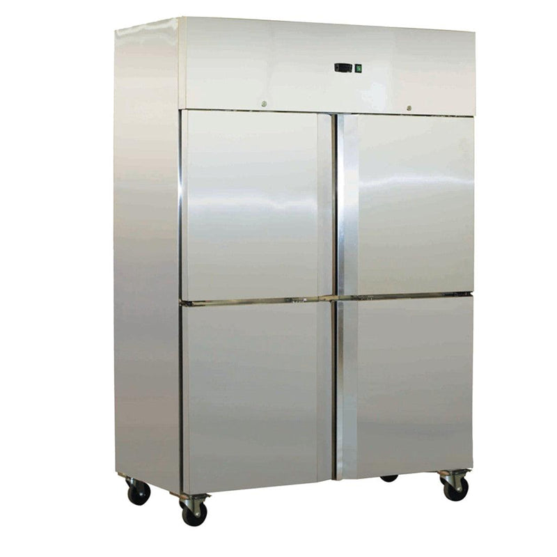 SN1000BTM GRAND ULTRA Split S/S 4 Door Upright Freezer 1000L - Office Connect 2018