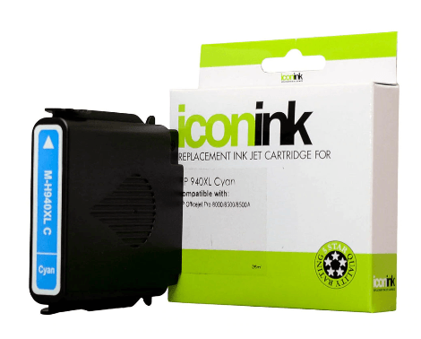 Icon Compatible HP 940 Cyan XL Ink Cartridge (C4907AA) - Office Connect