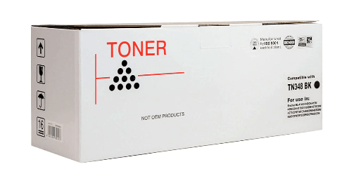 Icon Compatible Brother TN348 Black Toner Cartridge - Office Connect