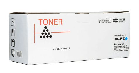 Icon Compatible Brother TN348 Cyan Toner Cartridge - Office Connect