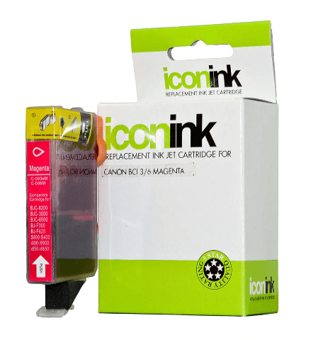 Icon Compatible Canon BCi-3/6 Magenta Ink Cartridge - Office Connect