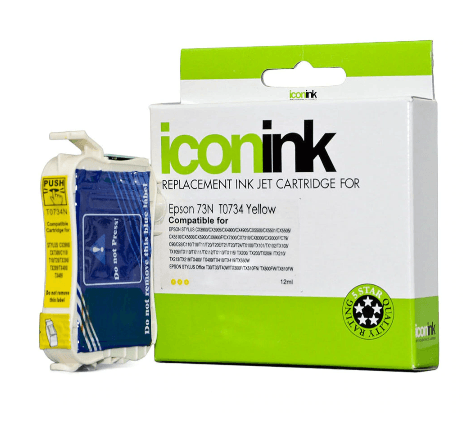 Icon Compatible Epson T0734 Yellow 73N Ink Cartridge - Office Connect