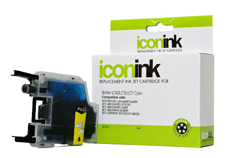 Icon Compatible Brother LC77/LC73/LC40 Cyan Ink Cartridge - Office Connect