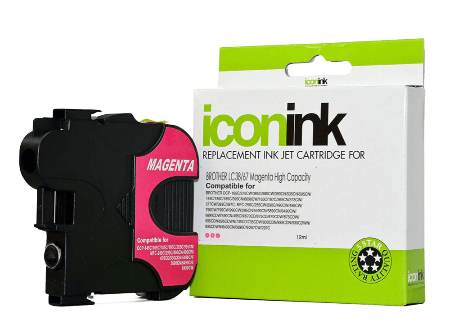 Icon Compatible Brother LC38/LC67 Magenta Ink Cartridge - Office Connect