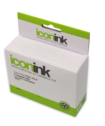 Icon Compatible Canon PGi-2600 XL Black Ink Cartridge - Office Connect